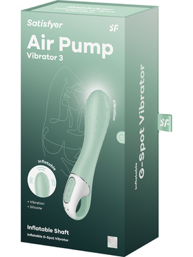 Satisfyer: Air Pump Vibrator 3, Inflatable G-Spot Vibrator