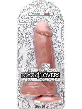 Toyz4Lovers: Made in Italy, Fulvio XXL Dildo, 30 cm, lys