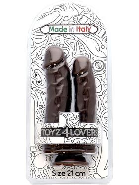 Toyz4Lovers: Made in Italy, Romolo Double Dildo, brun