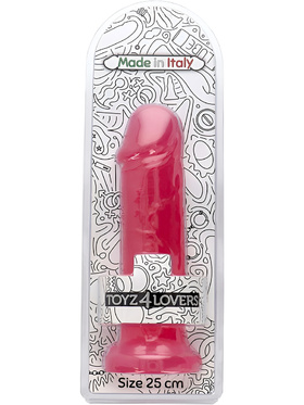 Toyz4Lovers: Made in Italy, Jelly Leone XL Dildo, 25 cm, rosa