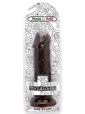 Toyz4Lovers: Made in Italy, Jelly Leone XL Dildo, 25 cm, brun