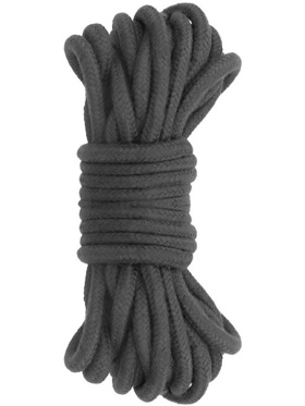 Kink: Cotton Rope, 5m, svart