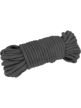 Kink: Cotton Rope, 20m, svart 