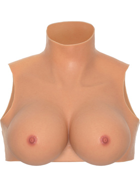 Hidden Desire: Alter Ego, Wearable G-Cup Breasts Top with High Neck