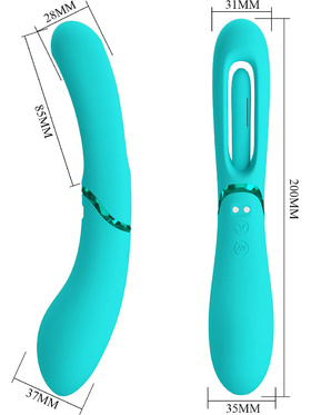 Pretty Love: Romance Lexie Vibrator, turkis