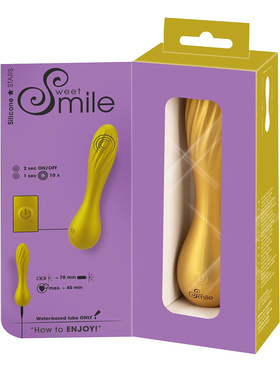 Sweet Smile: Flexible Swirl Vibrator