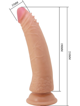 Pretty Love: Kable, Sliding Skin Dildo, 21 cm