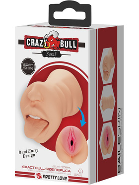 Crazy Bull: Sarah, Oral/Vaginal Masturbator, lys