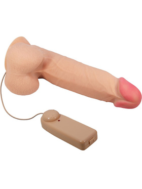 Pretty Love: Sliding Skin Dildo Vibrator, 22 cm