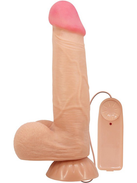 Pretty Love: Sliding Skin Dildo Vibrator, 22 cm