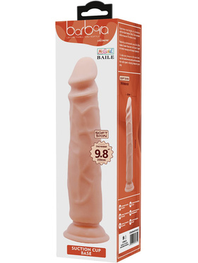 Barbara Alcmene: Realistisk Dildo med Sugekopp, 25 cm