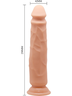 Barbara Alcmene: Realistisk Dildo med Sugekopp, 25 cm