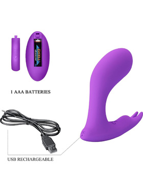 Pretty Love: Idabelle, Pulsating Vibrator, lilla