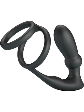 Pretty Love: Emoni, Cock Rings with Thumping Plug