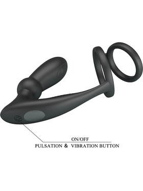 Pretty Love: Emoni, Cock Rings with Thumping Plug