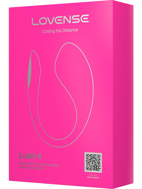 Lovense: Lush 4, Bluetooth G Spot Egg Vibrator