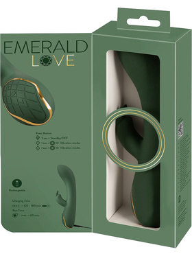 Emerald Love: Luxurious Rabbit Vibrator 