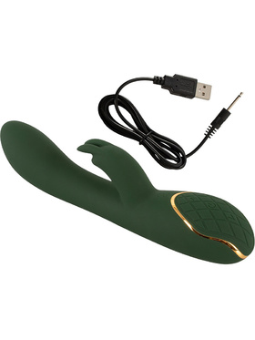 Emerald Love: Luxurious Rabbit Vibrator 