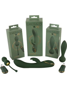 Emerald Love: Luxurious Rabbit Vibrator 