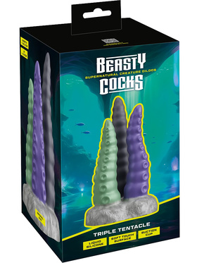 Beasty Cocks: Triple Tentacle, Supernatural Creature Dildo