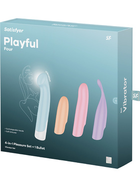 Satisfyer: Playful Four, Pleasure Set + Bullet 