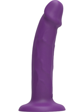 Toy Joy: Get Real Vibrating Harness Dong, 19.5 cm, lilla